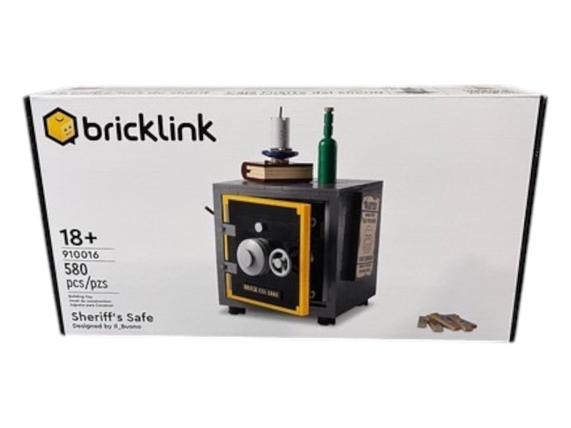 LEGO Bricklink Sheriff’s Safe Set 910016