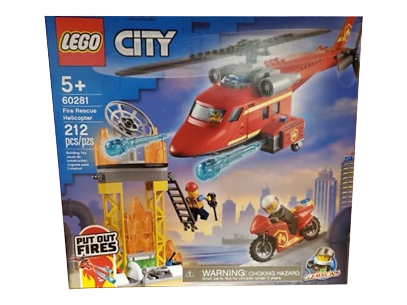 LEGO City Fire Rescue Helicopter Set 60281
