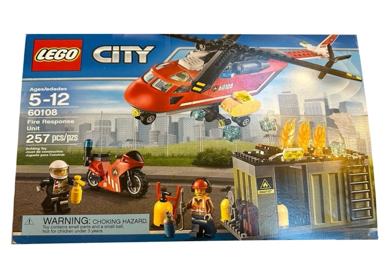 LEGO City Fire Response Unit Set 60108