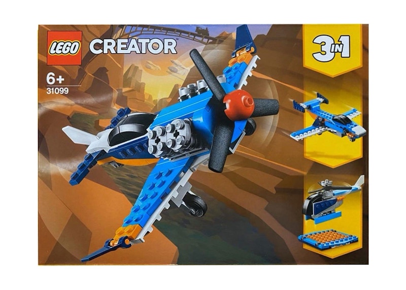 LEGO Creator 3in1 Propeller Plane Set 31099