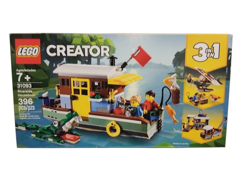 LEGO Creator Riverside Houseboat Set 31093