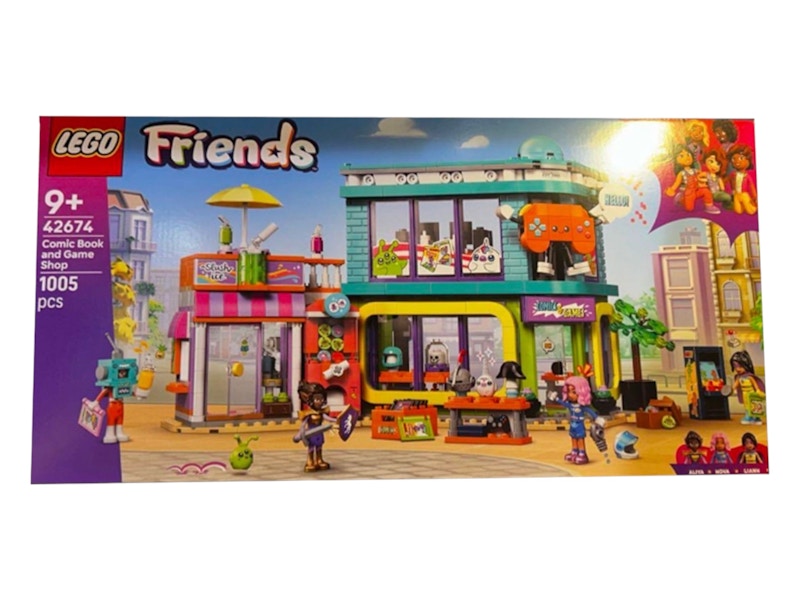 LEGO Friends Comic Book and Game Store Set 42674