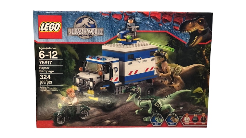 LEGO Jurassic World Raptor Rampage Set 75917