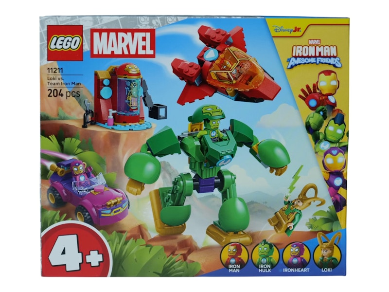 LEGO Marvel: Loki vs. Team Iron Man Set #11211