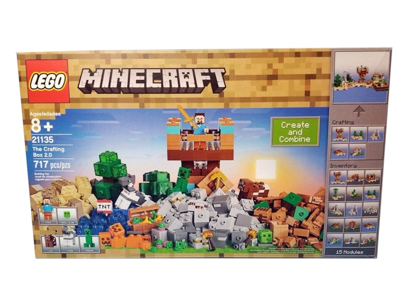 LEGO Minecraft The Crafting Box 2.0 Set 21135