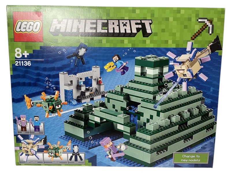 LEGO Minecraft The Ocean Monument Set 21136
