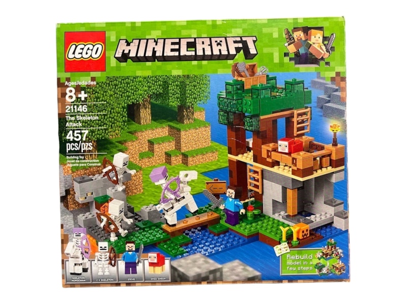 LEGO Minecraft The Skeleton Attack Set 21146