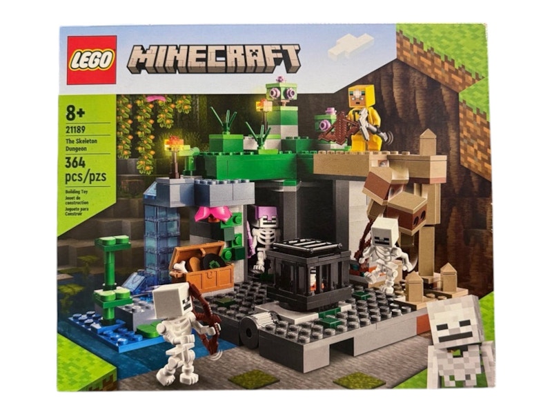 LEGO Minecraft The Skeleton Dungeon Set 21189