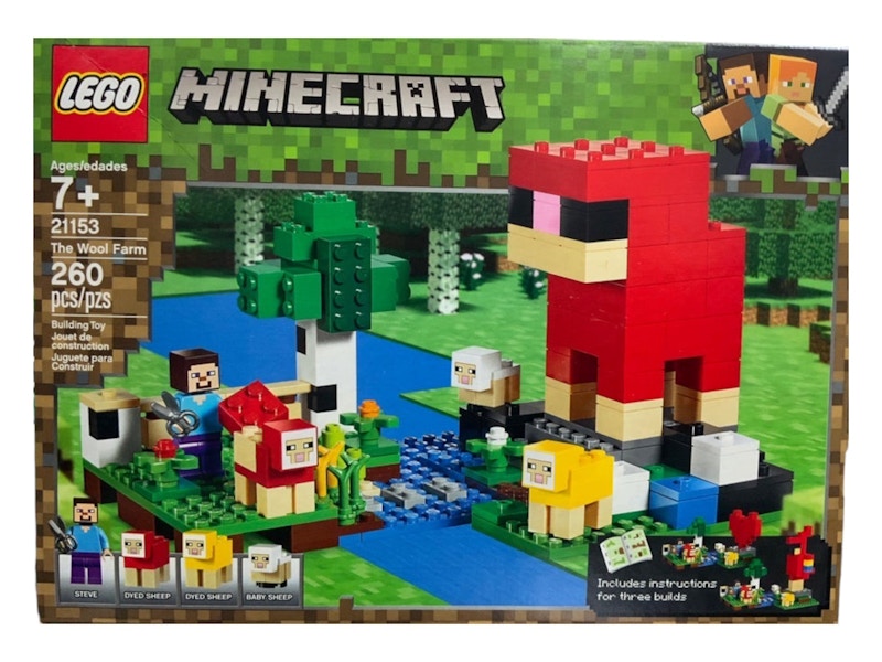 LEGO Minecraft The Wool Farm Set 21153