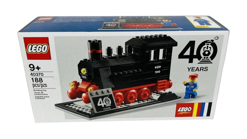 LEGO Steam Engine 40 Years Exclusive Set 40370
