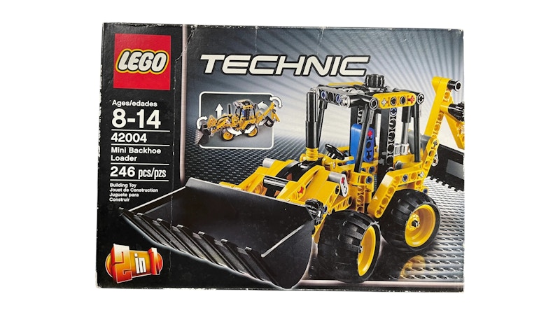 LEGO Technic Mini Backhoe Loader Set 42004