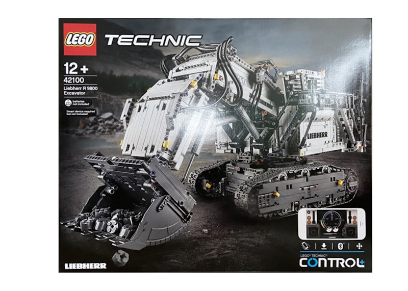 LEGO Technic Powered Up Liebherr R 9800 Excavator Set 42100