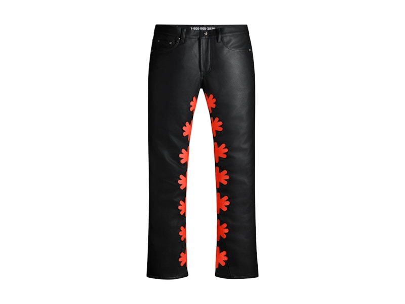 LOSTSHDWS OG Leather Pant Rood