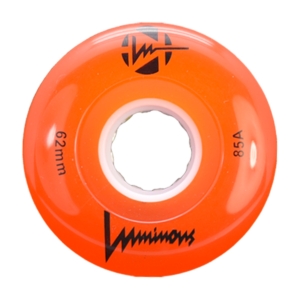 Luminous – LED 62mm 85A – Rolschaats Wielen – Oranje