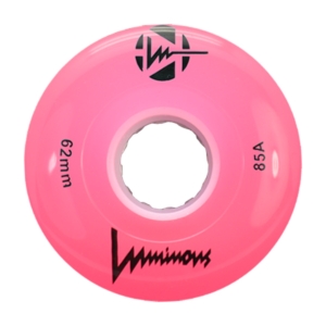 Luminous – LED 62mm 85A – Rolschaats Wielen – Roze