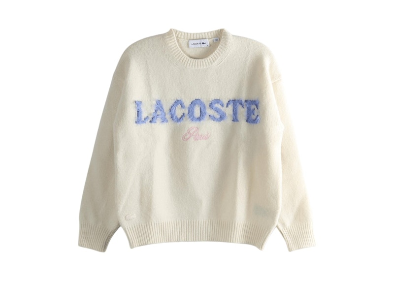 Lacoste Intarsia Branded Wool Sweater Lapland