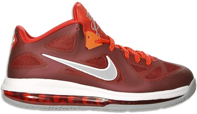 Nike LeBron 9 Low Cherry Grijs