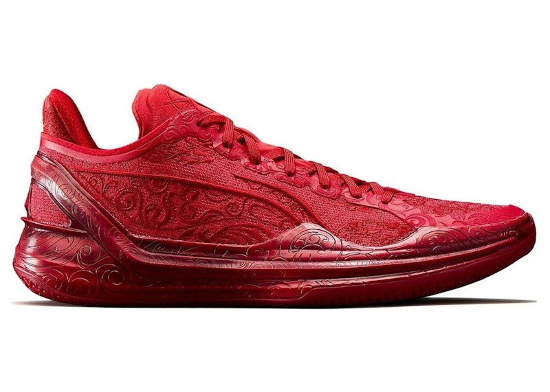 Li-Ning LiRen 4 V2 Low Rouge Tender Rood