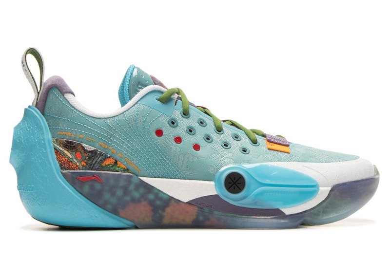Li-Ning Wade All City 13 Lizard Blauw