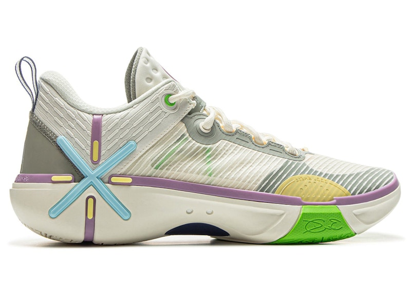 Li-Ning Wade Shadow 6 V2 Summer Flowers Grijs