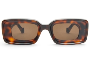 LOEWE Rectangular Sunglasses Havana (g736270x18 3605)