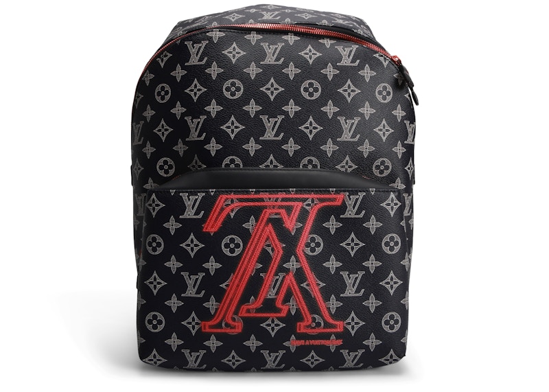 Louis Vuitton Apollo Backpack Monogram Upside Down Ink Blauw