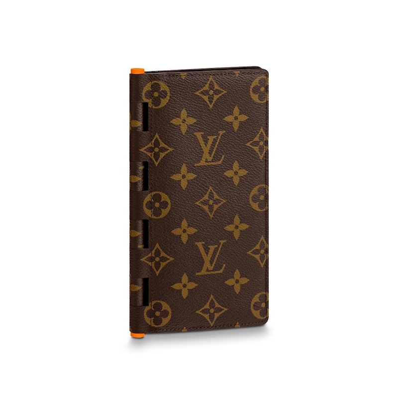Louis Vuitton Brazza Wallet Hinge Monogram Solar Ray Bruin