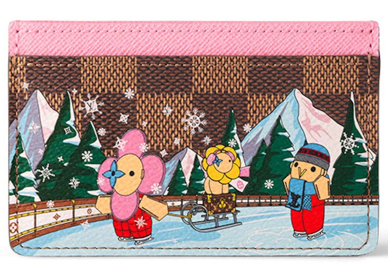 Louis Vuitton Card Holder Roze