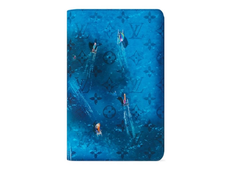 Louis Vuitton Catamaran Notebook Cover Blauw