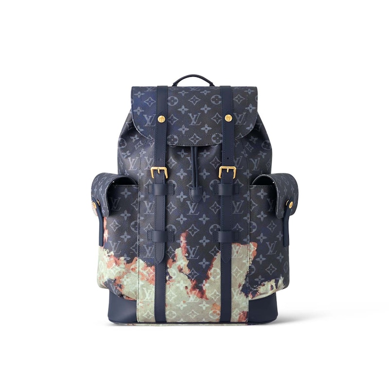 Louis Vuitton Christopher MM Ink Blauw