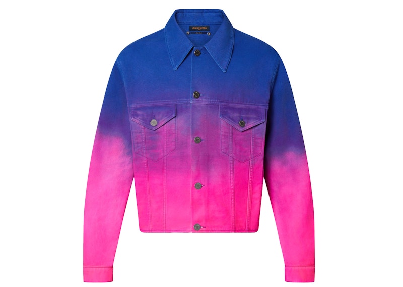 Louis Vuitton Cropped Gradient Jacket Grege Greige