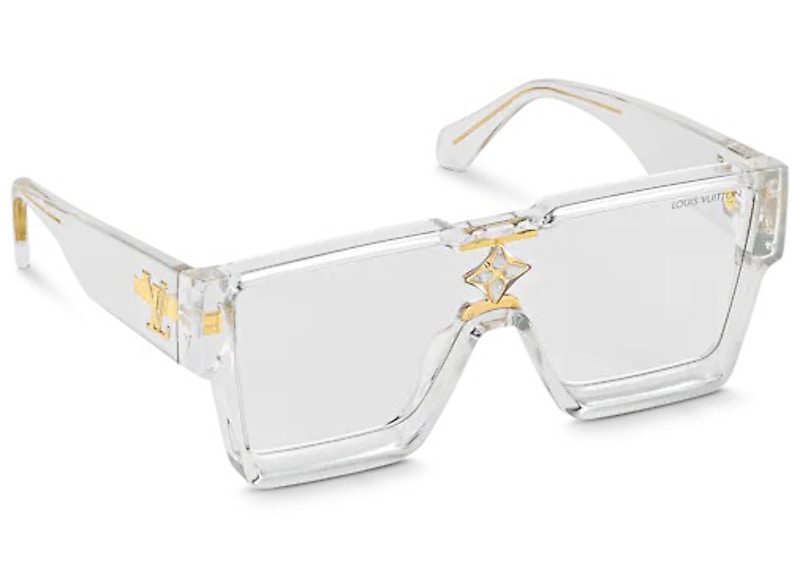Louis Vuitton Cyclone Sunglasses Transparent Transparant