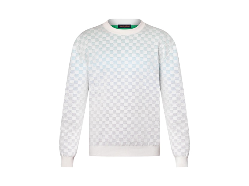 Louis Vuitton Damier Gradient Jacquard Pullover Multicolor