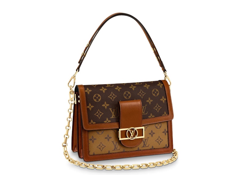Louis Vuitton Dauphine Monogram Reverse MM Bruin