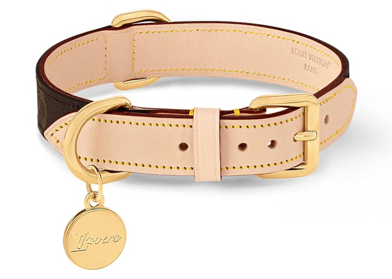 Louis Vuitton Dog Collar PM Monogram