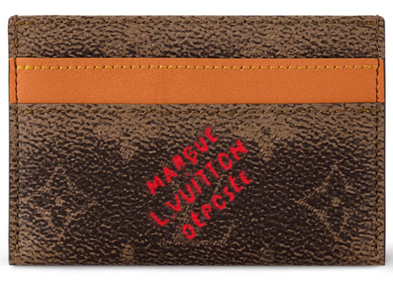 Louis Vuitton Double Card Holder Monogram Dust