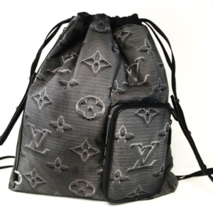Louis Vuitton Drawstring Backpack Monogram 3D Zwart