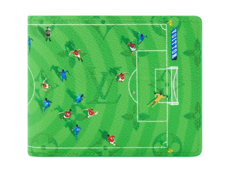 Louis Vuitton Football Multiple Wallet Groen