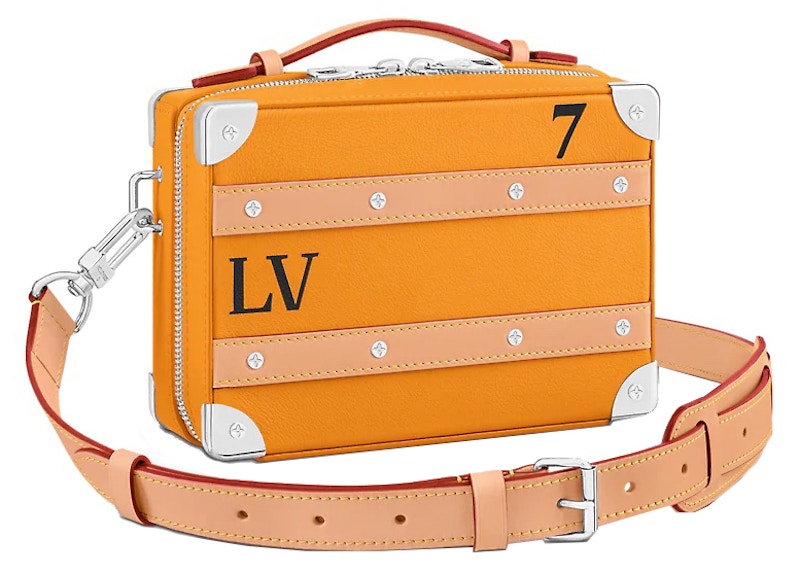 Louis Vuitton Handle Soft Trunk Saffron Geel