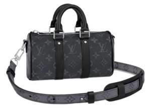 Louis Vuitton Keepall XS Monogram Eclipse Reverse Zwart