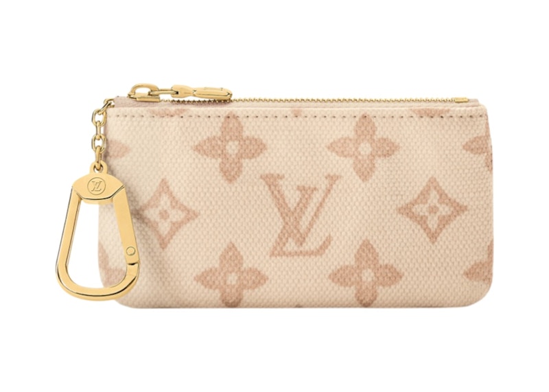 Louis Vuitton Key Pouch Louis Vuitton Linen Wit