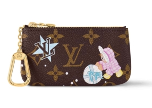 Louis Vuitton Key Pouch Monogram/azur Frost