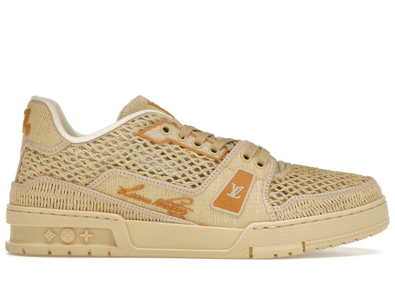Louis Vuitton LV Trainer Raffia Beige