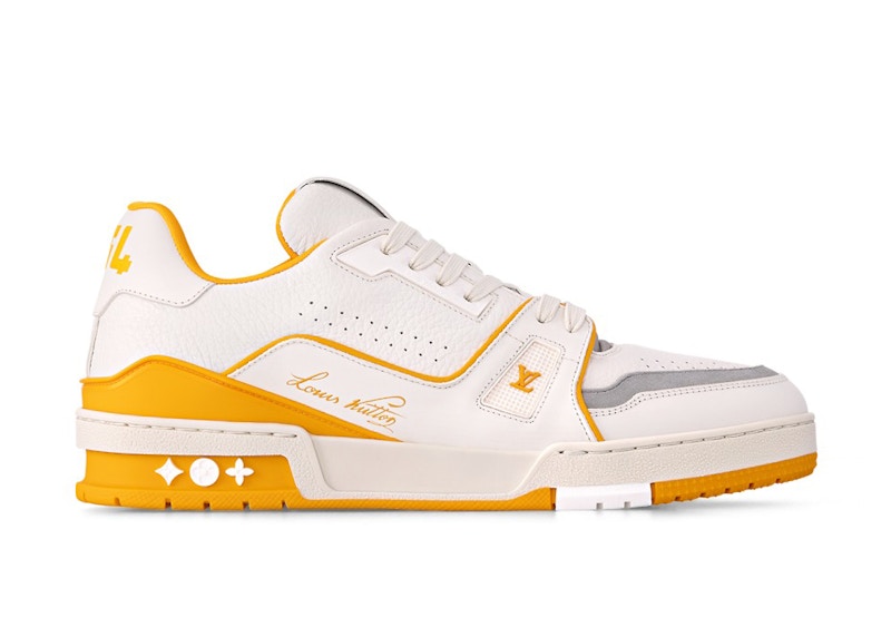 Louis Vuitton LV Trainer Script Geel