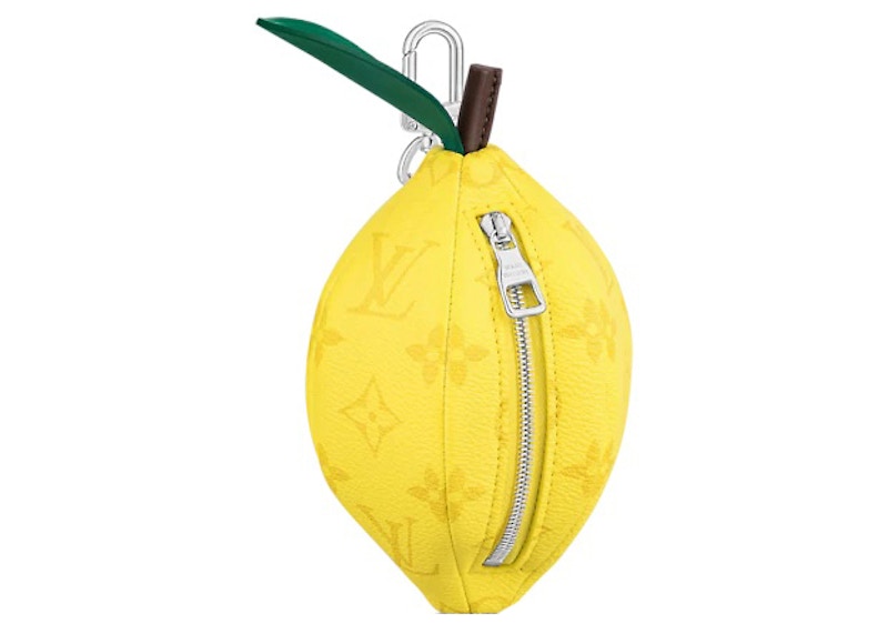 Louis Vuitton Lemon Pouch Geel