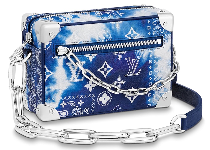 Louis Vuitton Mini Soft Trunk Bandana Monogram Blauw