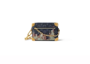 Louis Vuitton Mini Soft Trunk Ink Blauw