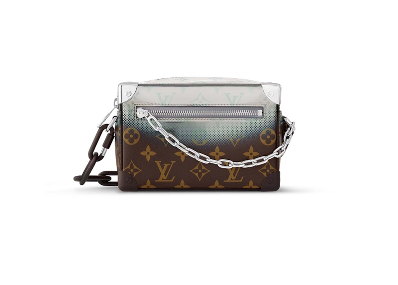 Louis Vuitton Mini Soft Trunk Metallic Zilver