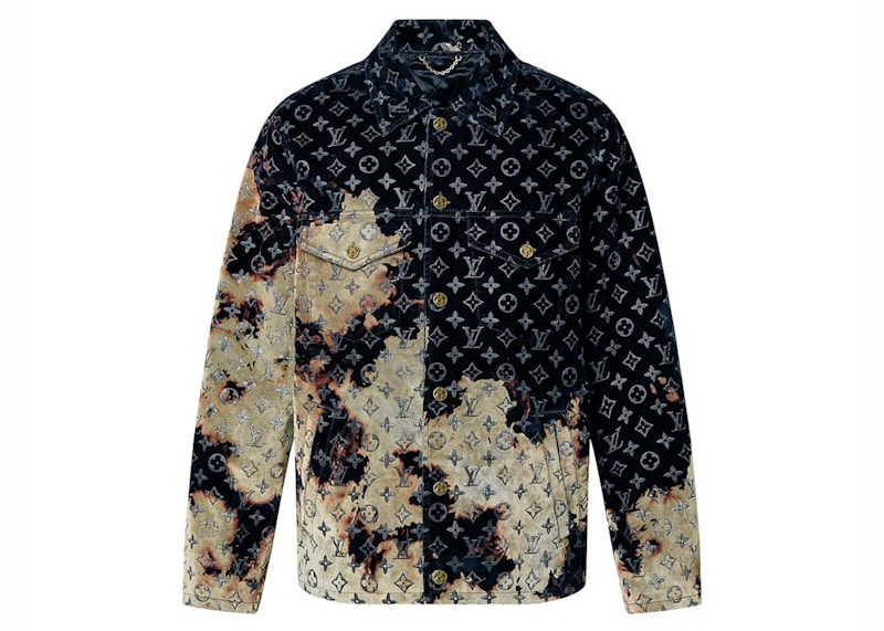 Louis Vuitton Monogram Bleached Jacket Multi Multicolor