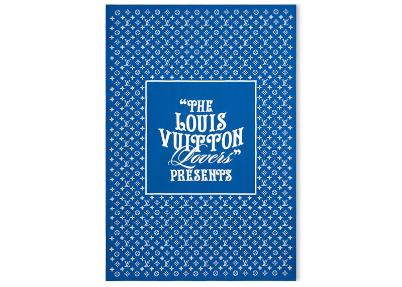 Louis Vuitton Monogram Colours Stole Blauw
